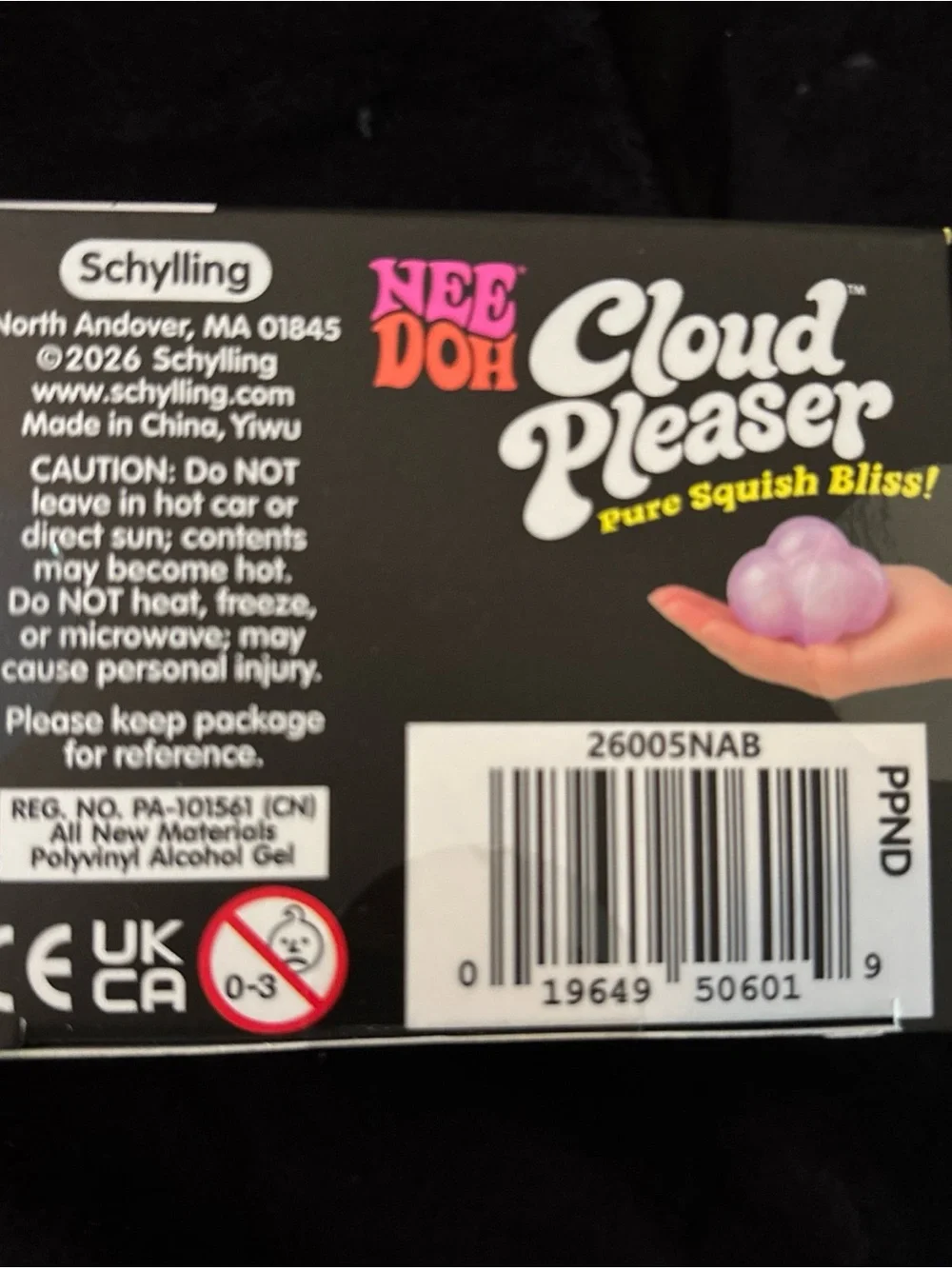 Cloud Pleaser Soft Squish - Iridescent Lavender Cloud